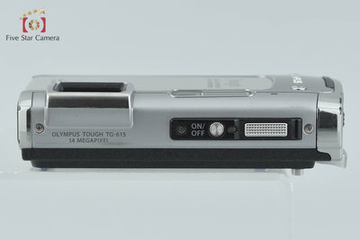 【中古】OLYMPUS オリンパス TOUGH TG-615 シルバー コンパクトデジタルカメラ
