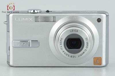 【中古】Panasonic パナソニック LUMIX DMC-FX7 シルキーシルバー コンパクトデジタルカメラ