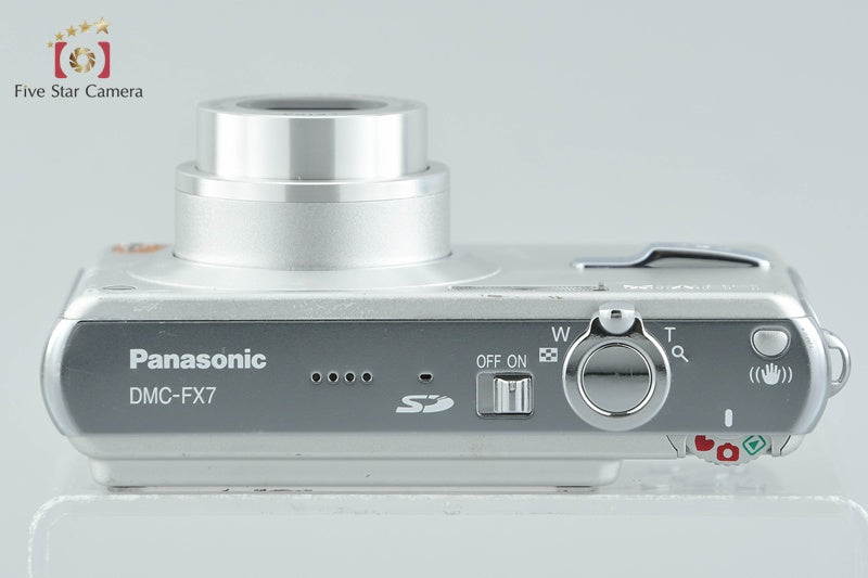 中古】Panasonic パナソニック LUMIX DMC-FX7 シルキーシルバー
