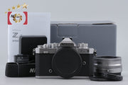 【中古】Nikon ニコン Z fc 16-50 VR レンズキット シルバー 元箱付き