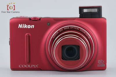 【中古】Nikon ニコン COOLPIX S9500 ヴェルヴェットレッド コンパクトデジタルカメラ