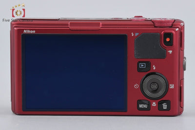 【中古】Nikon ニコン COOLPIX S9500 ヴェルヴェットレッド コンパクトデジタルカメラ