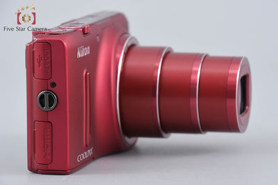 【中古】Nikon ニコン COOLPIX S9500 ヴェルヴェットレッド コンパクトデジタルカメラ