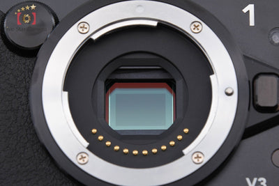【中古】Nikon ニコン 1 V3 ブラック ミラーレス一眼カメラ シャッター回数僅少