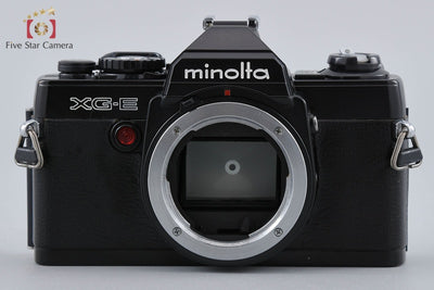 【中古】MINOLTA ミノルタ XG-E ブラック + MD ROKKOR 50mm f/1.4