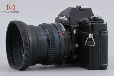【中古】MINOLTA ミノルタ XG-E ブラック + MD ROKKOR 50mm f/1.4