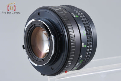 【中古】MINOLTA ミノルタ XG-E ブラック + MD ROKKOR 50mm f/1.4