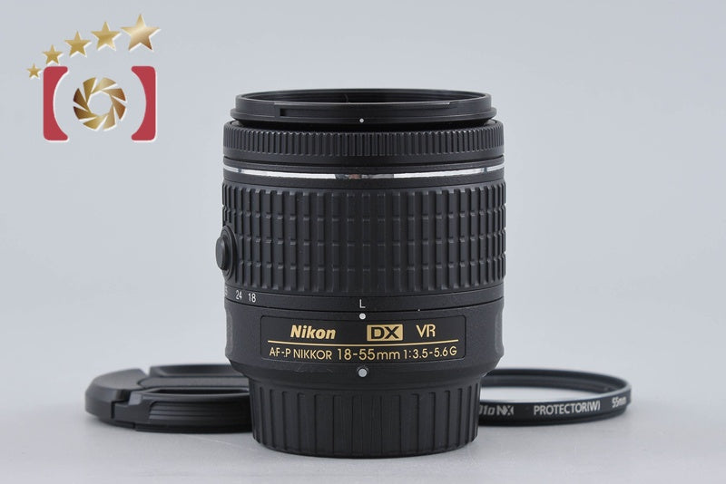 【中古】Nikon ニコン AF-P DX NIKKOR 18-55mm f/3.5-5.6 G VR