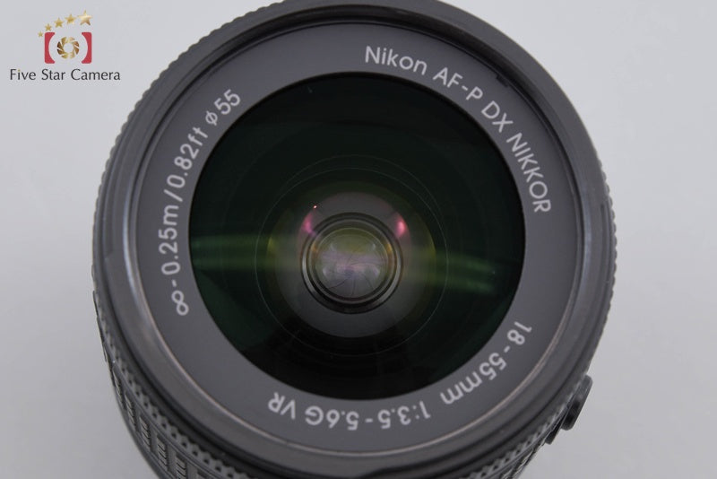 Nikon AF-P DX 18-55F3.5-5.6G VR（中古美品） 中古】Nikon ニコン AF-P DX NIKKOR 18-55mm f/3.5-5.6 G VR – Five