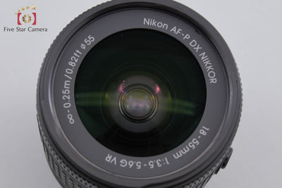 【中古】Nikon ニコン AF-P DX NIKKOR 18-55mm f/3.5-5.6 G VR