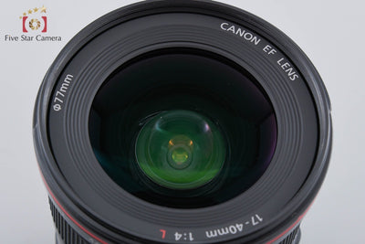 【中古】Canon キヤノン EF 17-40mm f/4 L USM