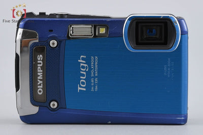 【中古】OLYMPUS オリンパス TOUGH TG-820 ブルー 防水デジタルカメラ