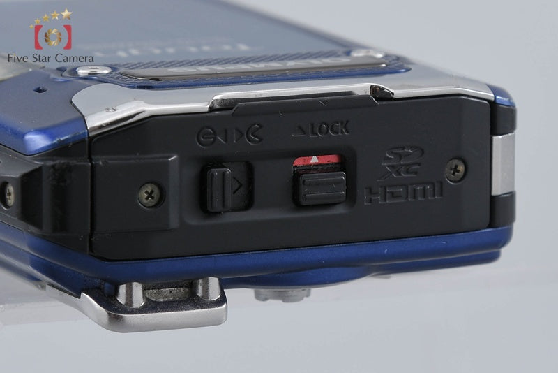 中古】OLYMPUS オリンパス TOUGH TG-820 ブルー 防水デジタルカメラ
