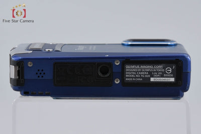 【中古】OLYMPUS オリンパス TOUGH TG-820 ブルー 防水デジタルカメラ