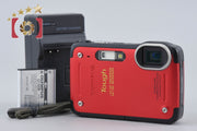 【中古】OLYMPUS オリンパス STYLUS TG-625 Tough レッド 防水デジタルカメラ シャッター回数僅少
