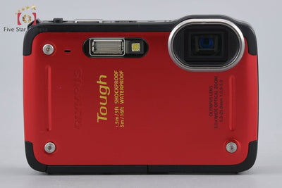 【中古】OLYMPUS オリンパス STYLUS TG-625 Tough レッド 防水デジタルカメラ シャッター回数僅少