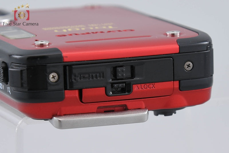 中古】OLYMPUS オリンパス STYLUS TG-625 Tough レッド 防水デジタル