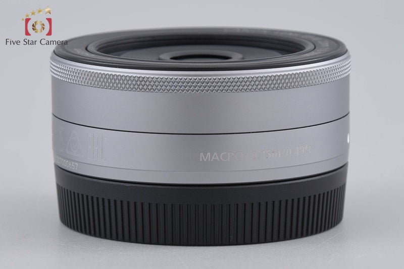 中古】Canon キヤノン EF-M 22mm f/2 STM シルバー – Five Star Camera
