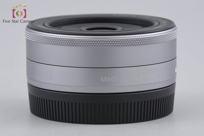 【中古】Canon キヤノン EF-M 22mm f/2 STM シルバー