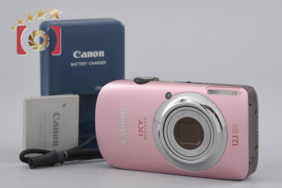【中古】Canon キヤノン IXY Digital 510 IS ピンク コンパクトデジタルカメラ