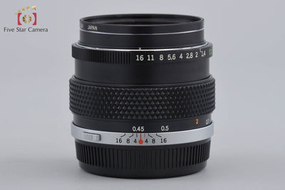 【中古】OLYMPUS オリンパス G.ZUIKO AUTO-S 50mm f/1.4