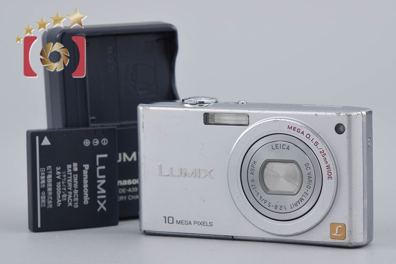 【中古】Panasonic パナソニック LUMIX DMC-FX35 プレシャスシルバー コンパクトデジタルカメラ