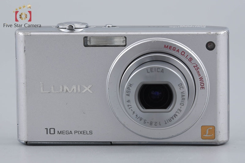 動作良好✨ Panasonic LUMIX DMC-FX35 シルバー 中古】Panasonic パナソニック LUMIX DMC-FX35 プレシャスシルバー