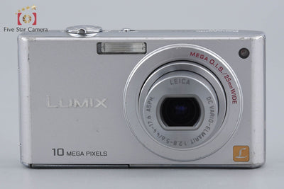 【中古】Panasonic パナソニック LUMIX DMC-FX35 プレシャスシルバー コンパクトデジタルカメラ