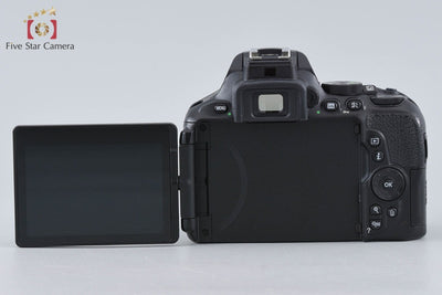 【中古】Nikon ニコン D5600 ダブルズームキット 元箱付き