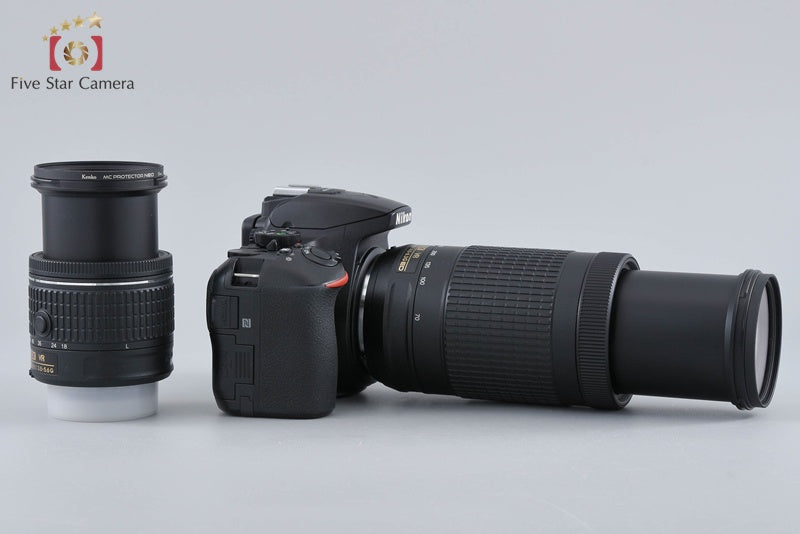 中古】Nikon ニコン D5600 ダブルズームキット 元箱付き – Five Star