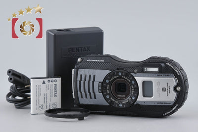 【中古】RICOH リコー PENTAX ペンタックス WG-5 GPS ガンメタリック 防水デジタルカメラ シャッター回数僅少