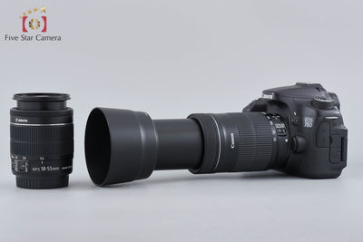 【中古】Canon キヤノン EOS 70D ダブルズームレンズキット
