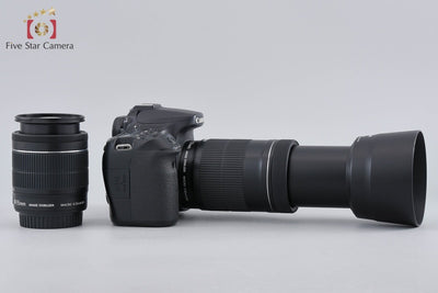 【中古】Canon キヤノン EOS 70D ダブルズームレンズキット