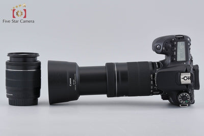 【中古】Canon キヤノン EOS 70D ダブルズームレンズキット