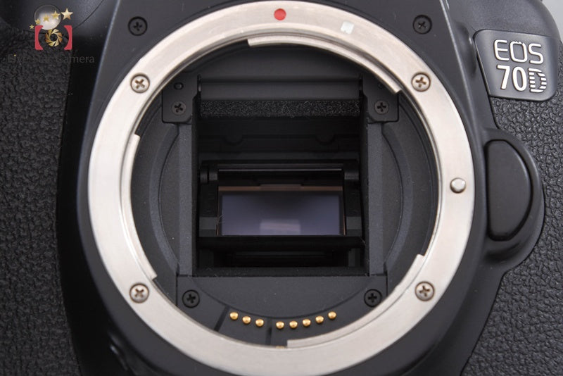 中古】Canon キヤノン EOS 70D ダブルズームレンズキット – Five Star