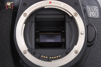 【中古】Canon キヤノン EOS 70D ダブルズームレンズキット
