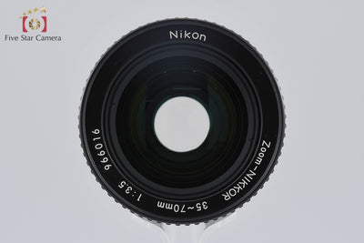 【中古】Nikon ニコン Ai-S Zoom NIKKOR 35-70mm f/3.5