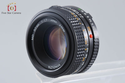 【中古】MINOLTA ミノルタ New MD 50mm f/1.7