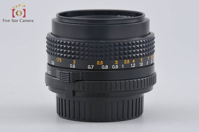 【中古】MINOLTA ミノルタ New MD 50mm f/1.7