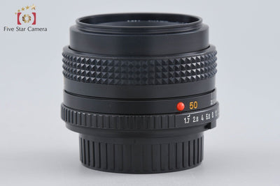【中古】MINOLTA ミノルタ New MD 50mm f/1.7