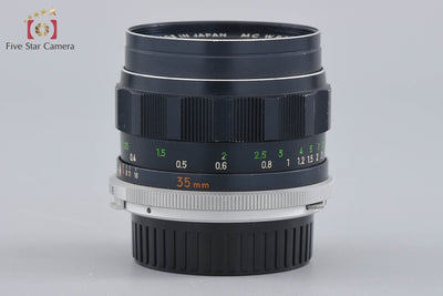 【中古】MINOLTA ミノルタ MC W.ROKKOR-HG 35mm f/2.8