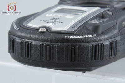 【中古】RICOH リコー PENTAX ペンタックス WG-5 GPS ガンメタリック 防水デジタルカメラ シャッター回数僅少