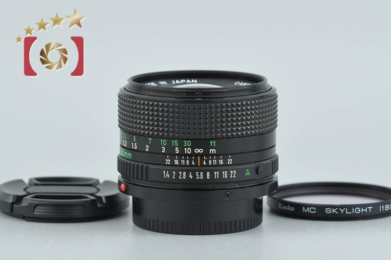 【中古】Canon キヤノン New FD 50mm f/1.4