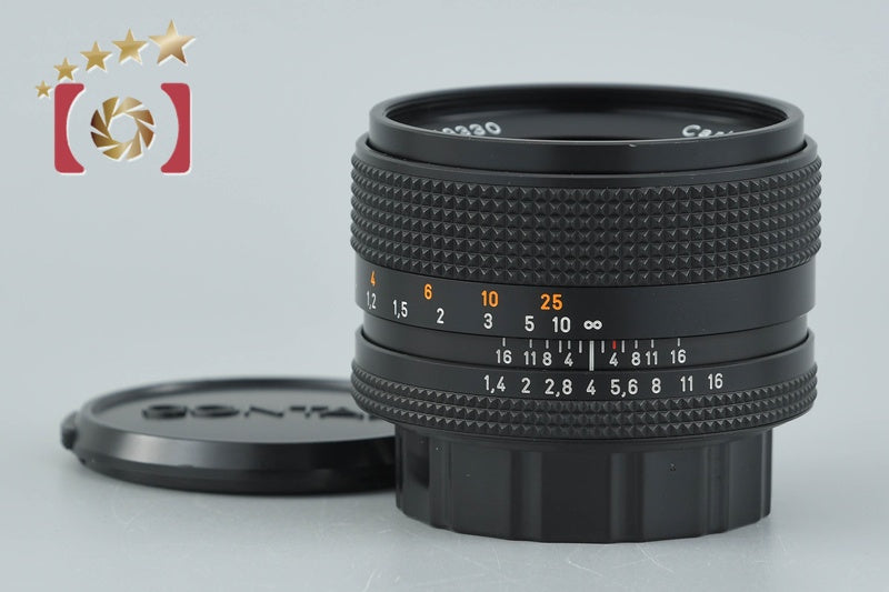 【中古】CONTAX コンタックス Carl Zeiss Planar 50mm f/1.4 T* AEJ