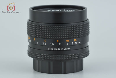 【中古】CONTAX コンタックス Carl Zeiss Planar 50mm f/1.4 T* AEJ