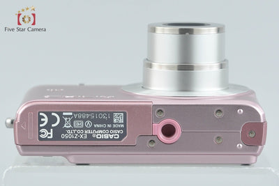 【中古】Casio カシオ EXILIM ZOOM EX-Z1050 ピンク コンパクトデジタルカメラ