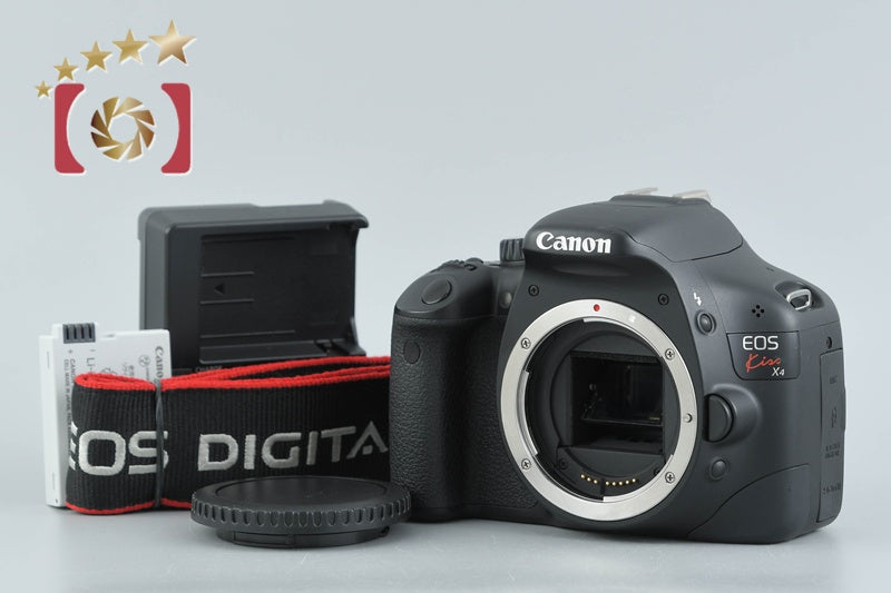 【中古】Canon キヤノン EOS Kiss X4 デジタル一眼レフカメラ シャッター回数僅少