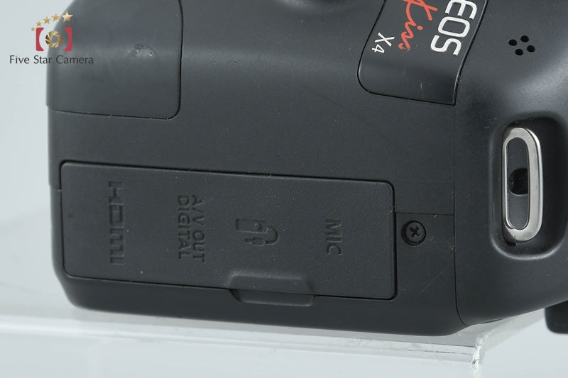 Canon EOS Kiss X4 ボディ 撮影可 シャッター回数12574回 一部難あり