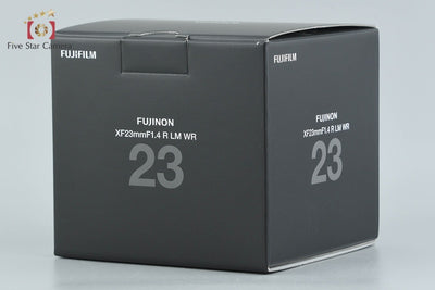 【中古】FUJIFILM 富士フイルム XF 23mm f/1.4 R LM WR ASPHERICAL 元箱付き