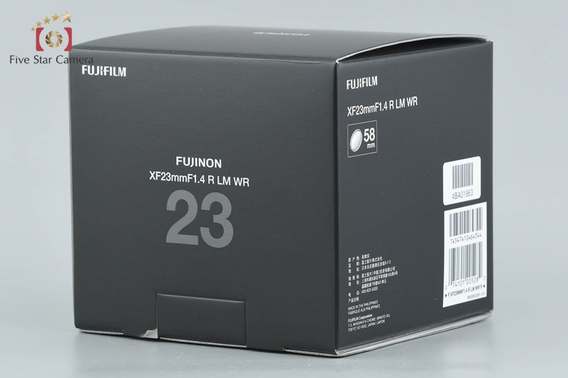 中古】FUJIFILM 富士フイルム XF 23mm f/1.4 R LM WR ASPHERICAL 元箱